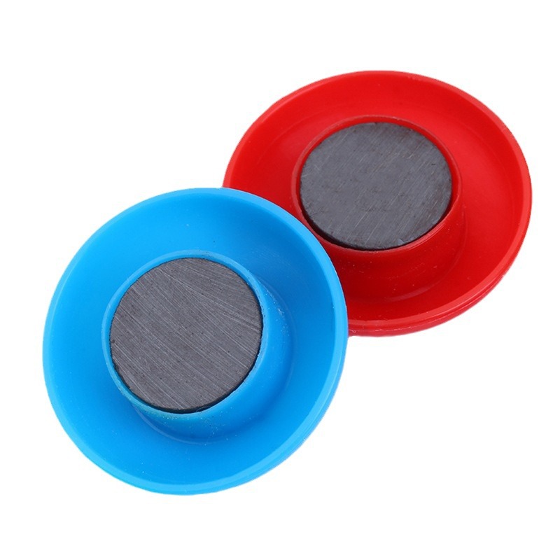 Office color magnet magnetic particles round 30mm bulk magnet whiteboard magnetic nail teaching aids magnetic beads magnetic buckle