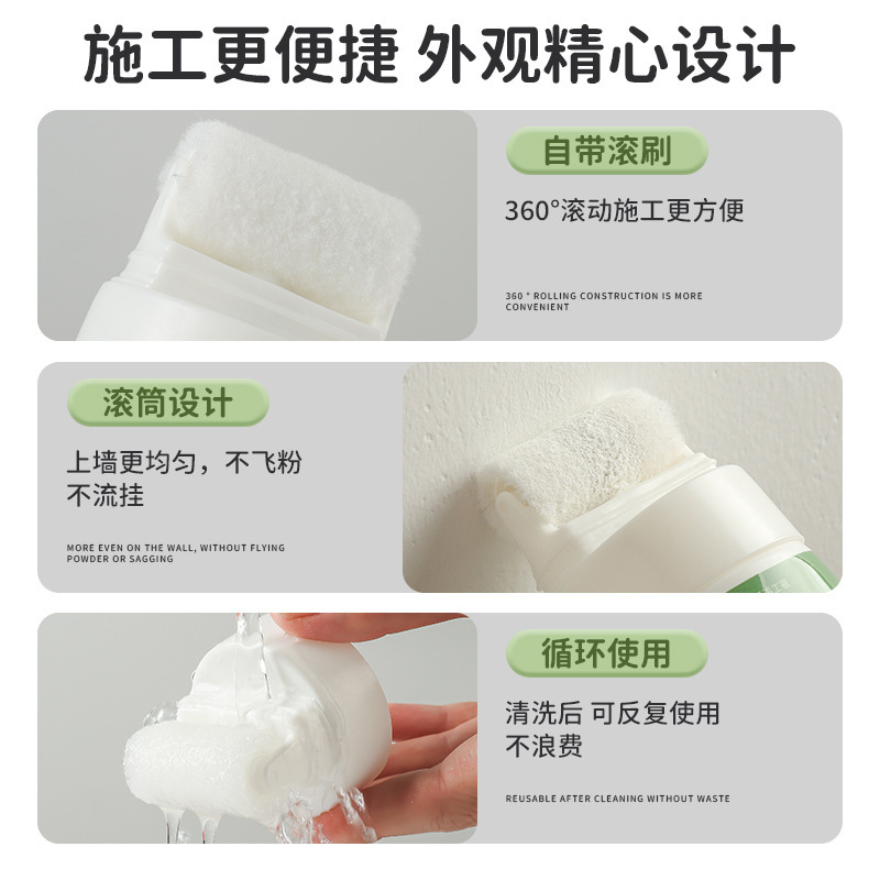 Latex Paint Wall Decontamination Cleaner White Wall Graffiti Cleaner Erase Crayon Brush Stain Removal Artifact