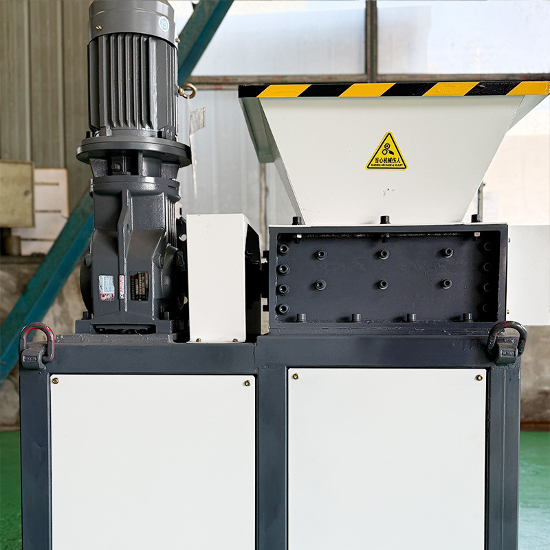 Small Shredder Single/Double Shaft Waste Metal Head Plastic Wood Aluminum Rubber Household Woven Bag Crushing Plant