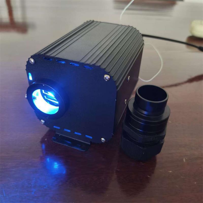 20W Single-Head Light Source Machine Remote-Controlled Fiber Optic Led Device Ceiling Car Starry Sky Night Sky Full of Stars Light Guide Intelligent Car-Mounted