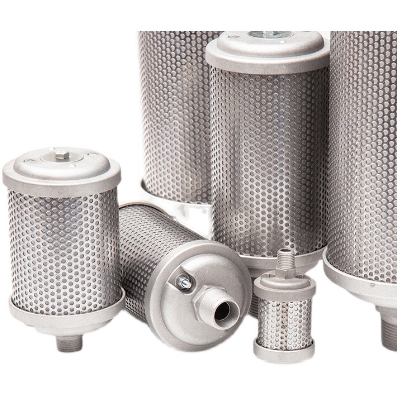 Air Compressor Muffler Vacuum Pump Exhaust Port Dryer Pneumatic Valve Cold Dryer Diaphragm Pump Muffler Silencer