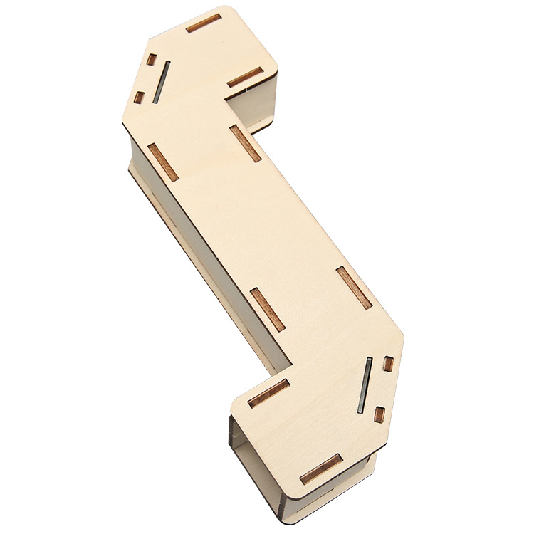 Children's Science Experiment Toy Primary School Students' Science and Technology Small Making Handmade diy Science and Education Wood Self-made Telescopic Periscope