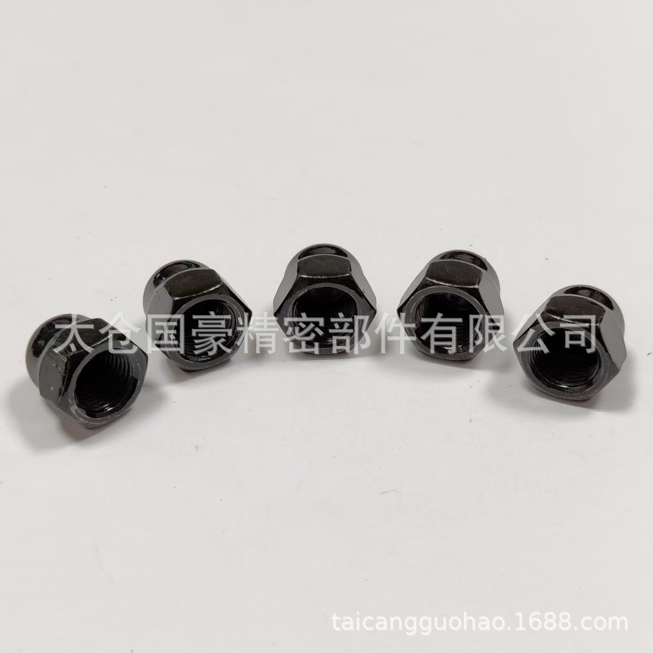Carbon Steel Nickel-Plated/Black Cap Nut Screw Cap Cap Ball Head One-Piece Cap M3M4M5M6M8M1