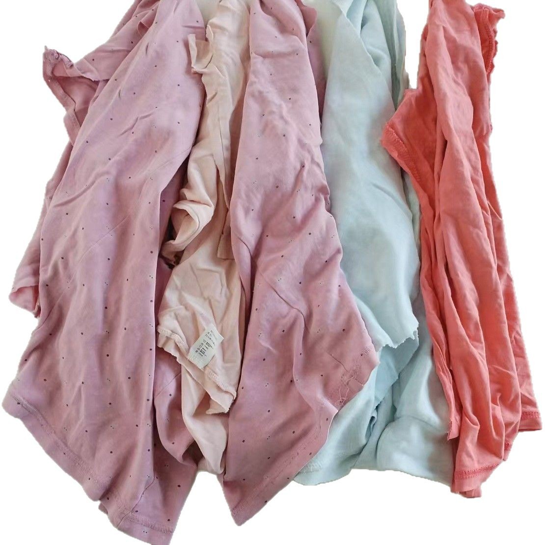 Pure Cotton Industrial Wiping Cloths Support Customization, Absorb Oil and Water, Old Cloth, Waste Cloth, Sold by the Pound, Large Cloth Scraps, Shredded Cloth Scraps