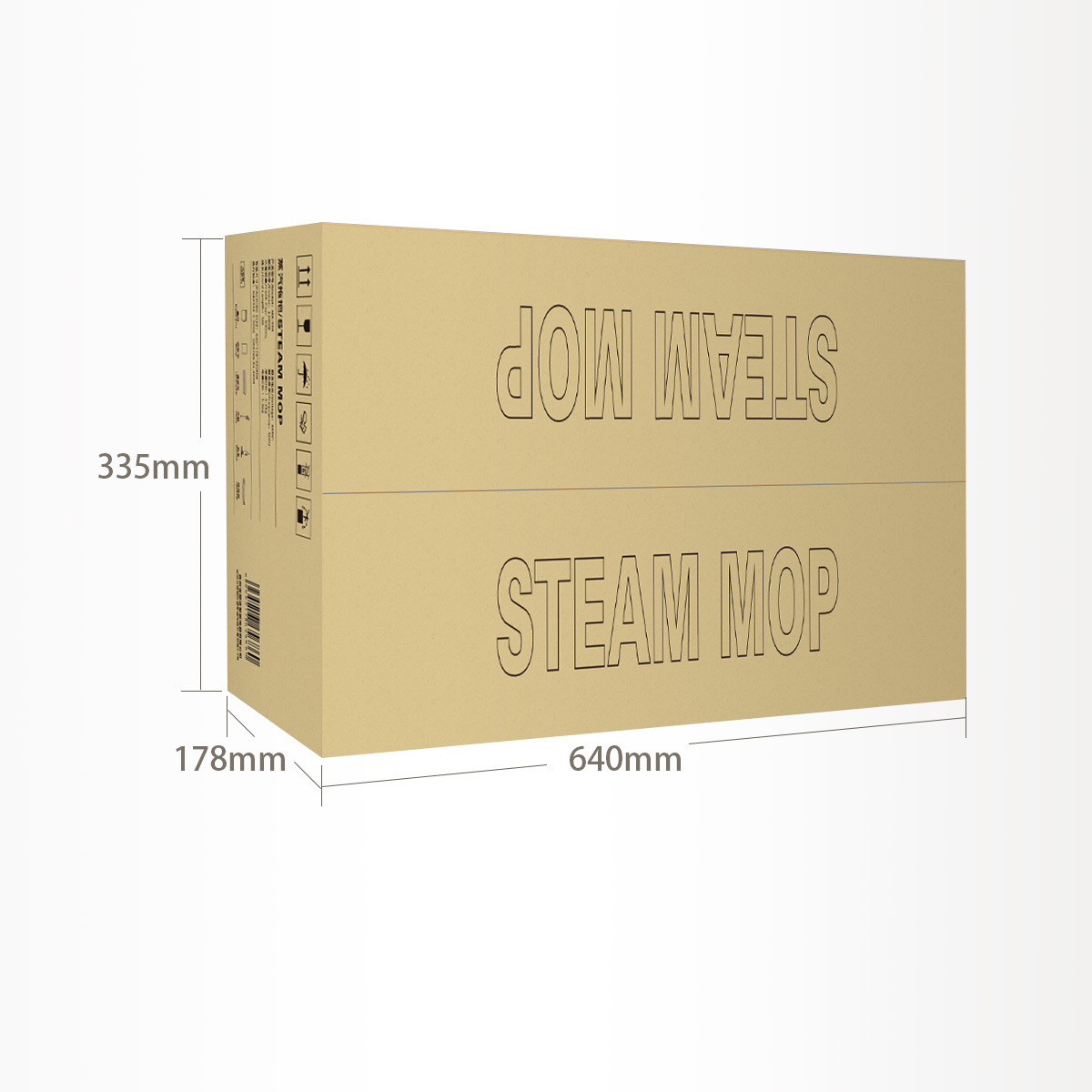 Cross-border Steam Mop Cross-border Household Multifunctional Electric Mop Non-wireless Floor Wipe High Temperature Steam Mop