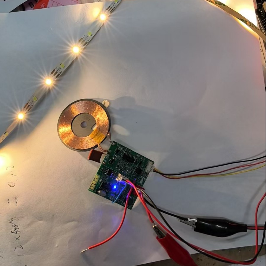 Bedside Table Dressing Table Dressing Table 15W Wireless Charging Module Accessories Bluetooth Speaker Filling Light Strip Wireless Charging