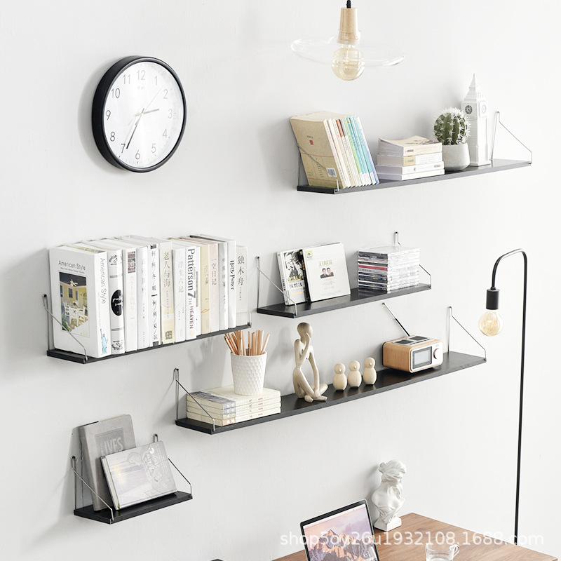 Настенный стеллаж без пробивки, книжный стеллаж для гостиной и спальни