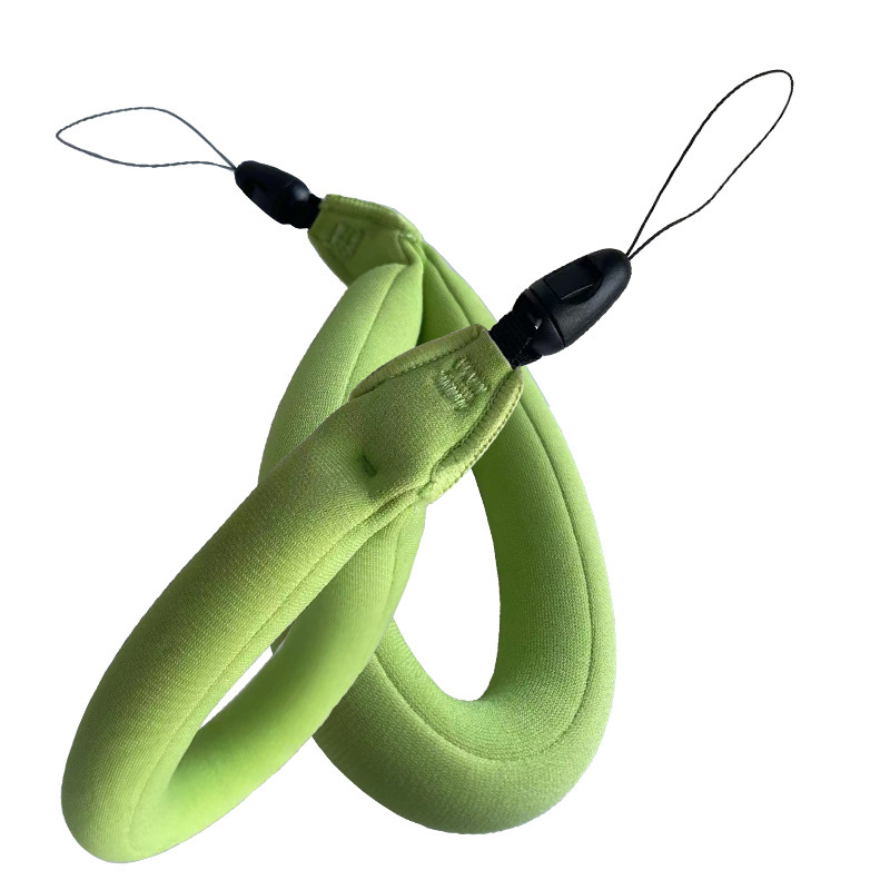 Cross-Border 8-Color Ready-Made Gopro Buoyancy Camera Wrist Strap Swimming Diving Floating Anti-Sinking Mobile Phone Wrist Strap Bracelet