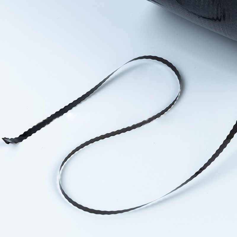 Factory Direct Wholesale Corrugated Pattern Opening Easy-Pull Wire Transparent Red Easy-Tear Wire Cigarette Packaging Film Easy-Pull Wire