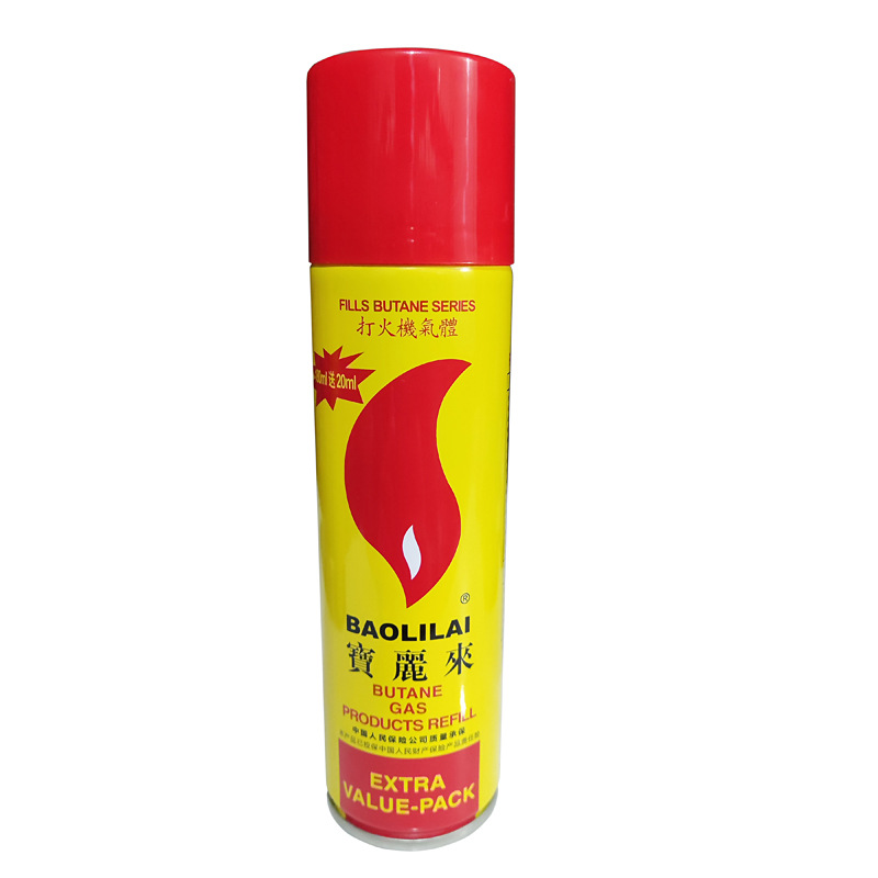 Gas Tank Butane 200ml 152ml Fruity Lighter Universal Gas Inflatable Lighter Wholesale