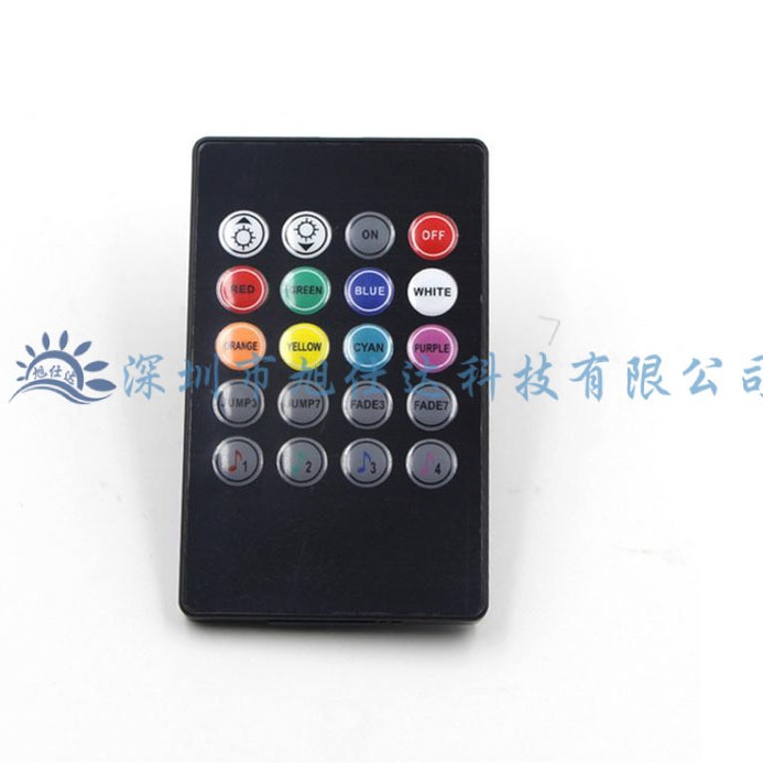 rgb controller led light strip controller 20 keys 24 keys factory direct sales wireless IR infrared remote control