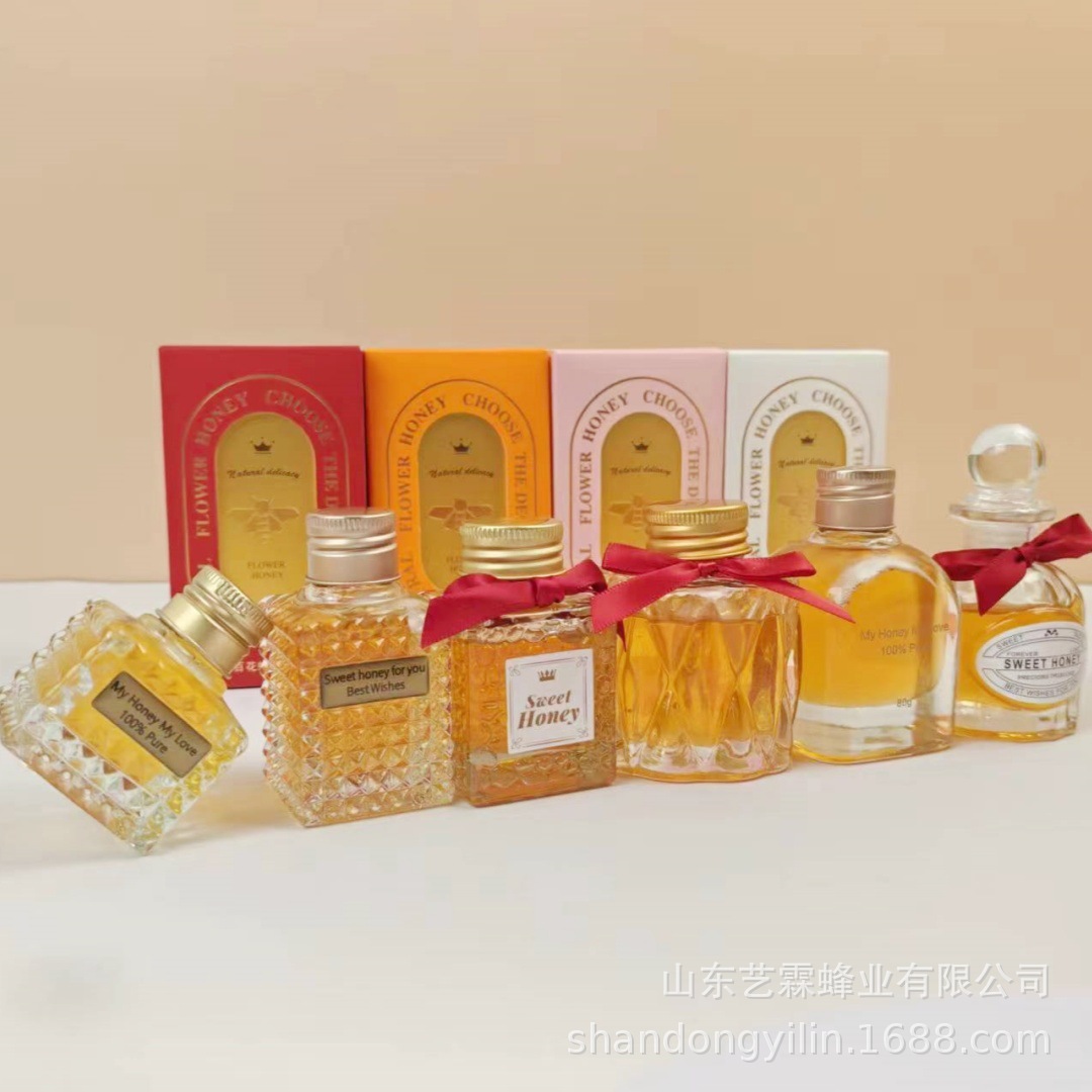[Xi mi] Honey small bottle factory wholesale honey 28g bottled wedding honey finished honey gift