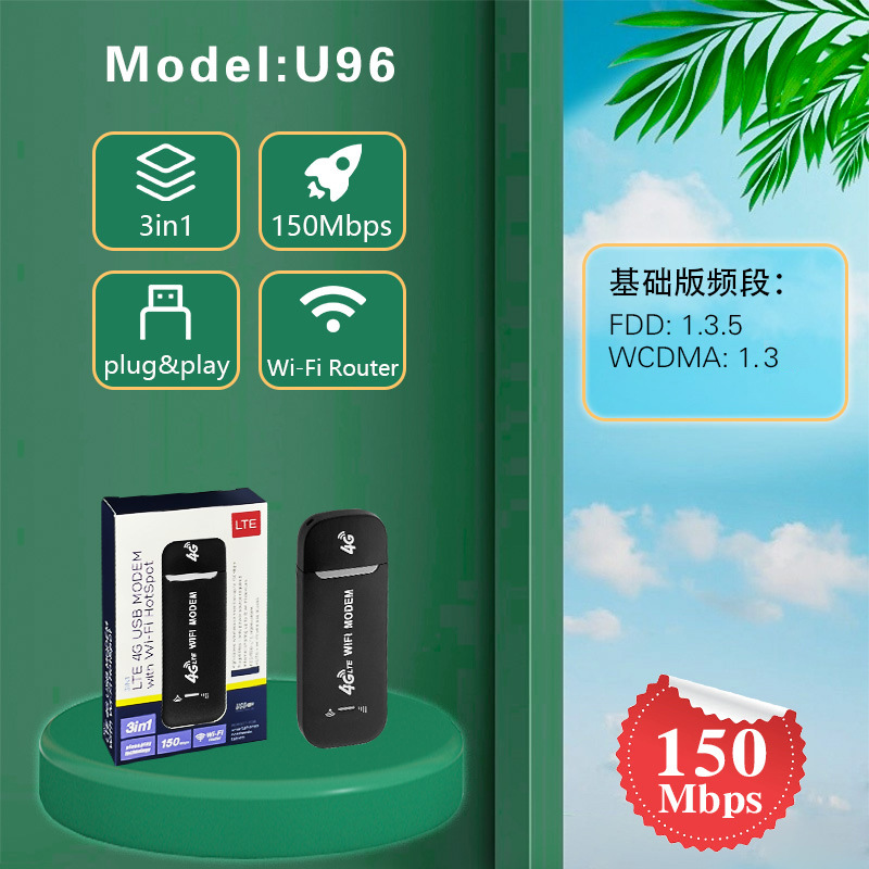 4G wireless network card LTE portable wifi USB dongle wireless router modem car UFI
