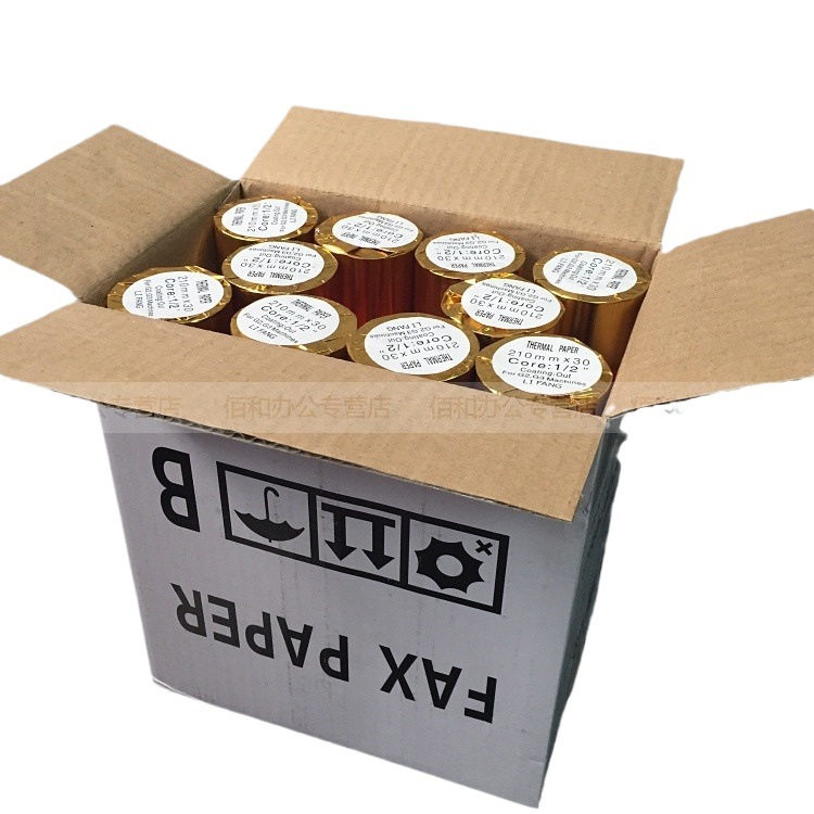 Fax Paper 210 30 Fax Paper Thermal 210mm*30 Thermal Paper 10 Rolls Free Shipping