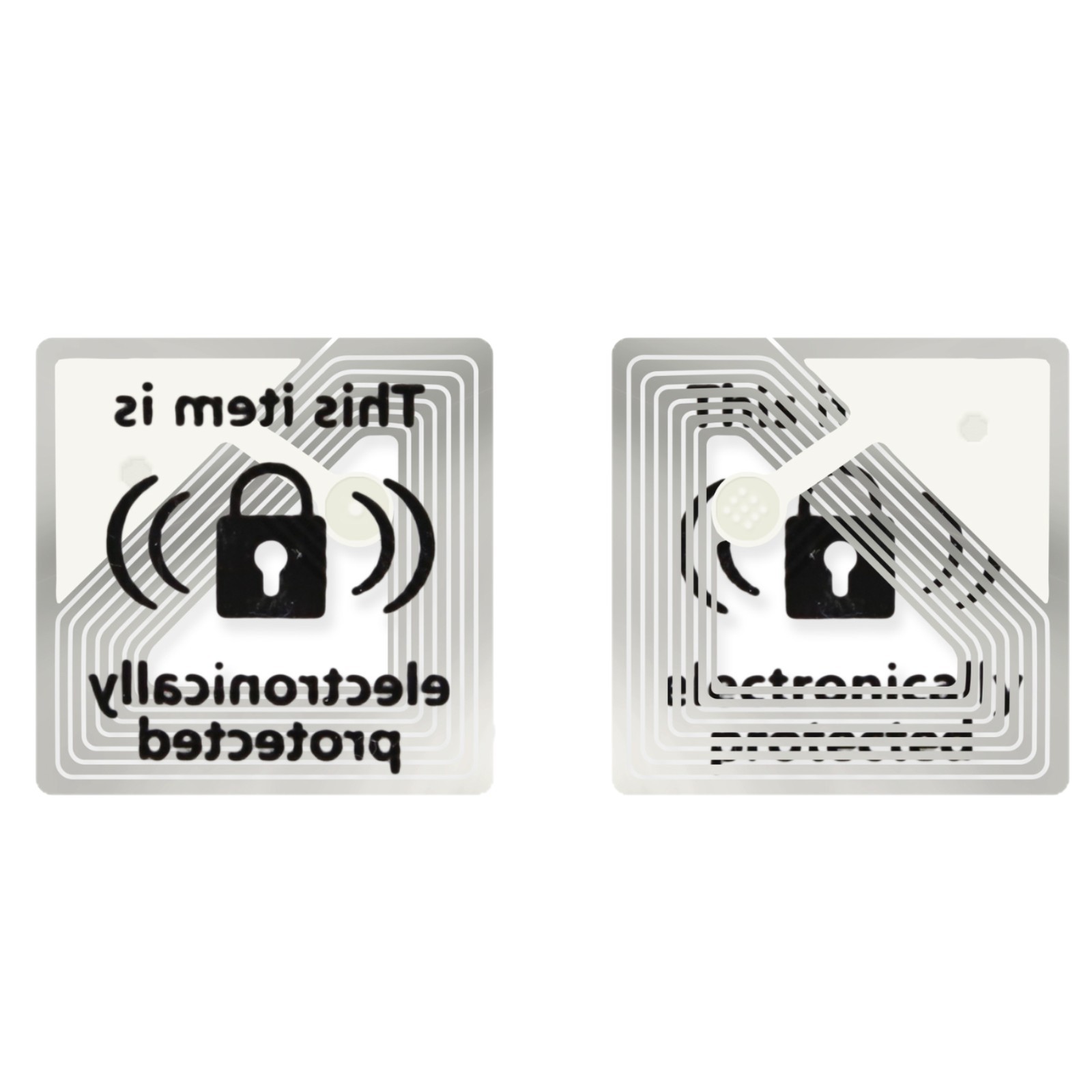 26X26 Factory Direct Supply Wholesale Small Size Eas Rf Tag 8.2Mhz Adhesive Paper Anti-Theft Soft Label