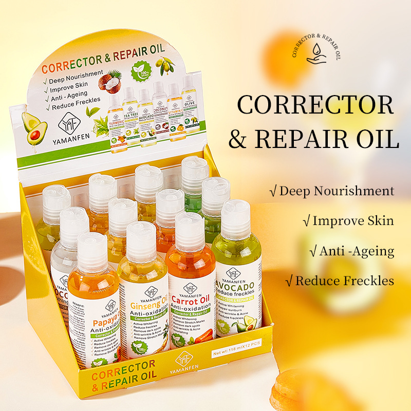 Cross-Border Castor Oil Natural Moisturizing Vegetable Oil Argan Oil Avocado Oil Facial Body Hair Care Massage Essential Oil Skin Care