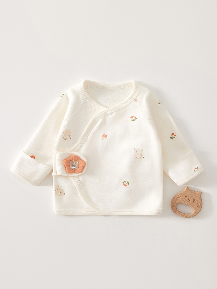 Полукостюм для новорожденных, 0-3 месяца, весна-осень, чистый хлопок