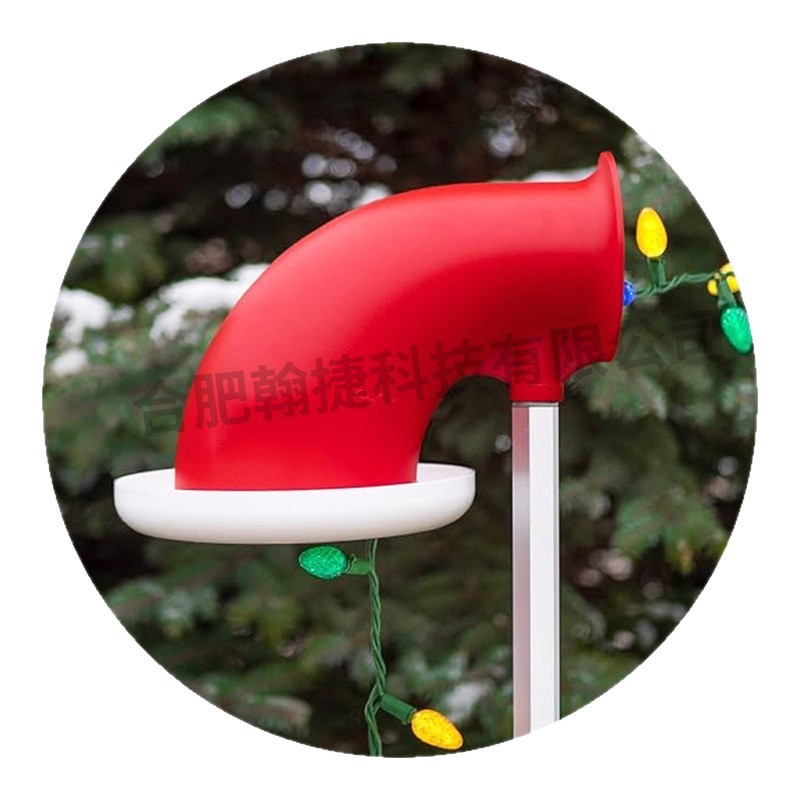 Elf | Simple Light Feeder | Ladderless Holiday Lamp Pendant Kit | Safe and Quick Installation with Holiday Lights