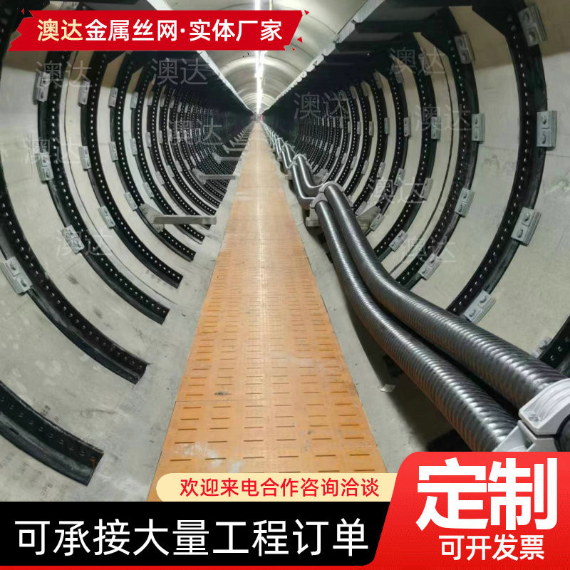 Specializing in the production of cable tunnel support galvanized cable trench support power support durable non-deformation