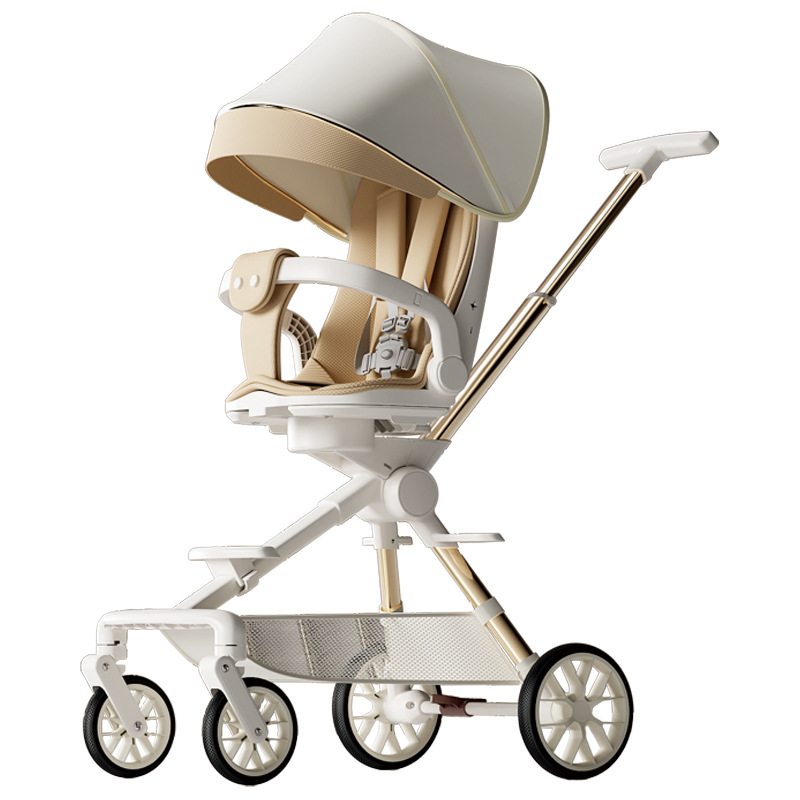 Baby Walking Artifact Lightweight Foldable One-Button Cage Sitting and Lying Baby Cart Baby Child Walking Artifact Cart