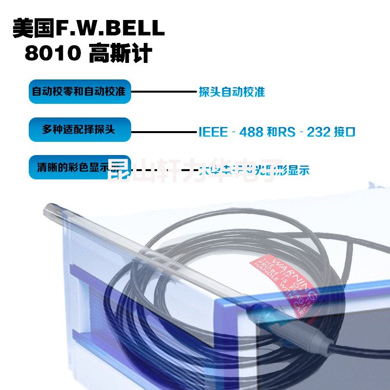 United States F.W.BELL 8010 Gaussmeter Desktop Gaussmeter