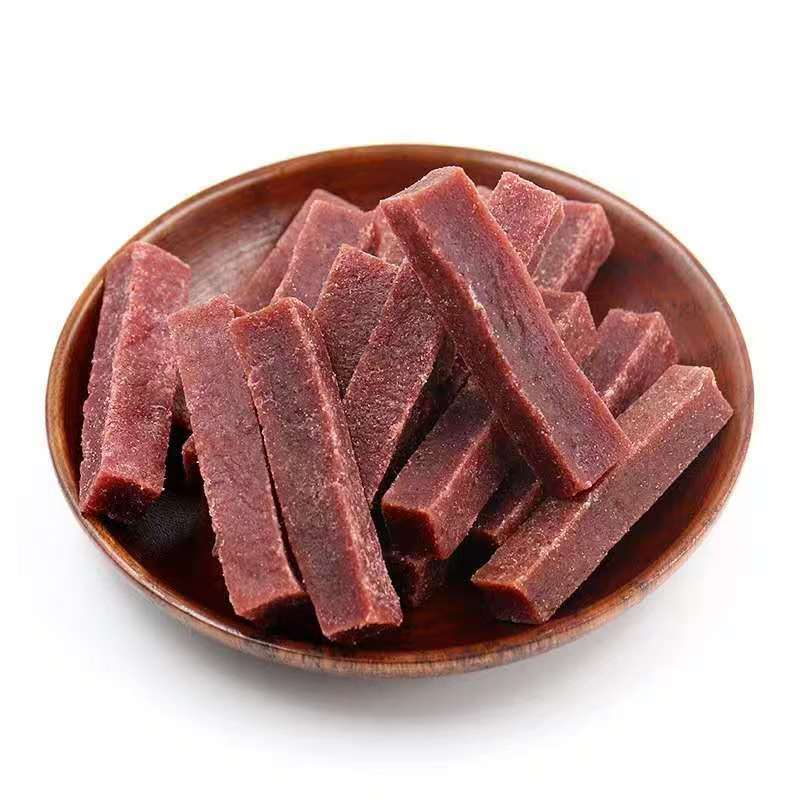 Dropshipping Mulberry Hawthorn Strips 0 Added Kidsren's Hawthorn Snacks Sweet and Sour Hawthorn Dried Candied Black Mulberry Hawthorn Strips