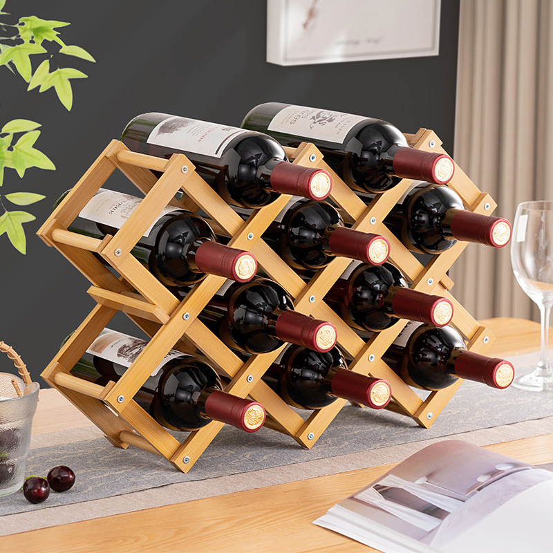 Настольный винный шкаф, украшения для гостиной, наклонный многоуровневый домашний винный шкаф, полка для хранения, простой винный шкаф