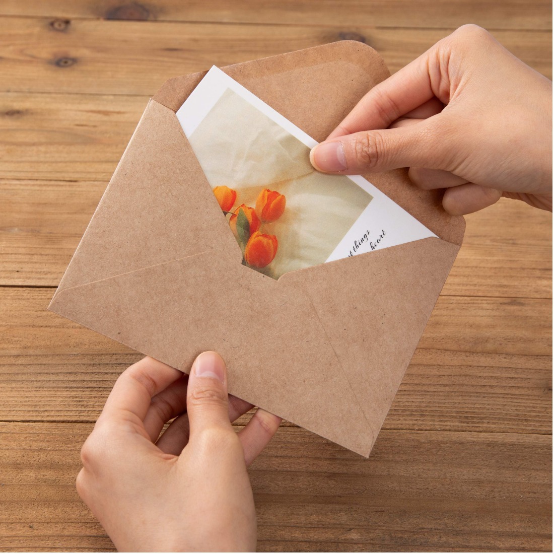 Ready Stock Wholesale Supply Brown Kraft Paper Envelope Retro Western-Style Envelope Blank with Self-Adhesive Cowhide Envelope