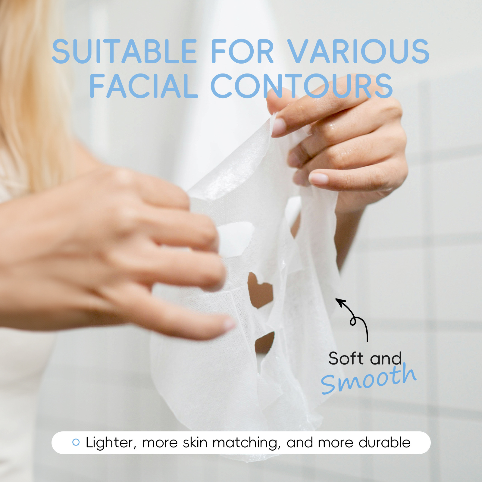 Cross-Border New Product Laikou Milk Mask Patch 25g Hydrating and Moisturizing Facial Care Patch Mask Export Mask