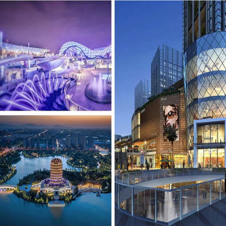 Rgb Floodlight, Colorful Tree Lighting, Ambient Lighting, Landscape Lighting, Small Apple Rgb Remote Control Dimmable Colorful Floodlight