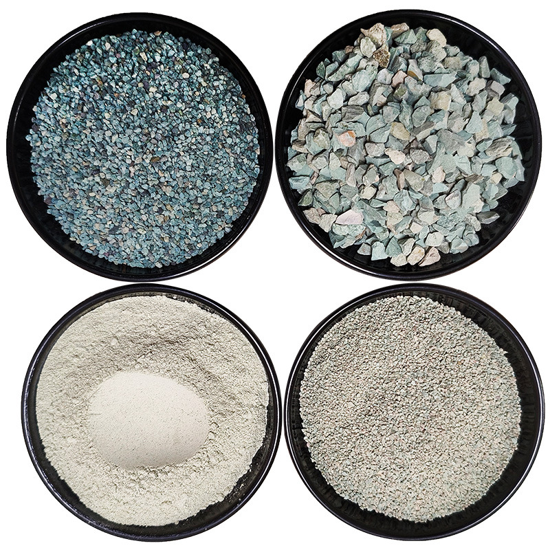 Natural Zeolite Zeolite Powder Horticultural Soil Improvement Aquaculture Feed Grade Green Zeolite White Zeolite