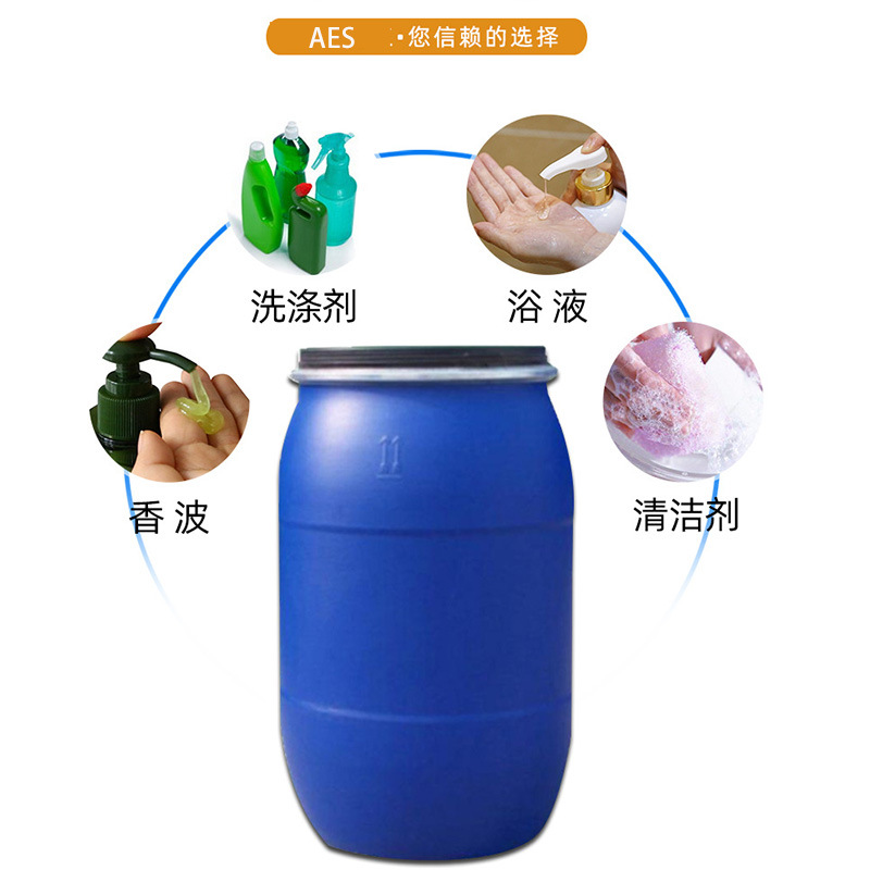 Fat Alcohol Polyoxyethylene Ether Aes Dishwashing Detergent, Daily Chemical Raw Material, Degreasing, Thickening and Foaming Zanyu