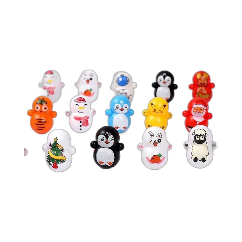 Tiktok same style tumbler toy spaceman desktop decoration toy kindergarten push small gift takeaway gift