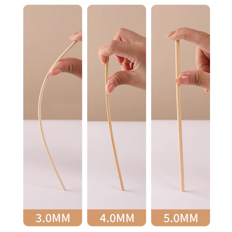1.2.3.4.5.6-20mm Bamboo Strips and Bamboo Pieces DIY Modeling Customization