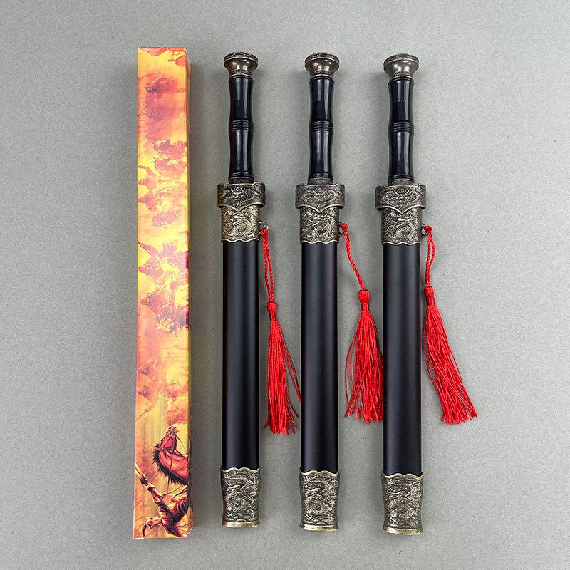 Нержавеющая Сталь Хан Меч, Меч Цинь, Антикварный Декоративный Меч Орнаменты, Самооборона Холодное Оружие, Без Лезвия Туристические Ремесла Оптовая Продажа