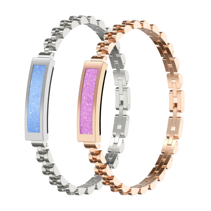 Cross-Border New Product Women's Smart Bracelet Sleep Heart Rate Blood Oxygen Gesture Control Camera Fashion Versatile Sports Bracelet