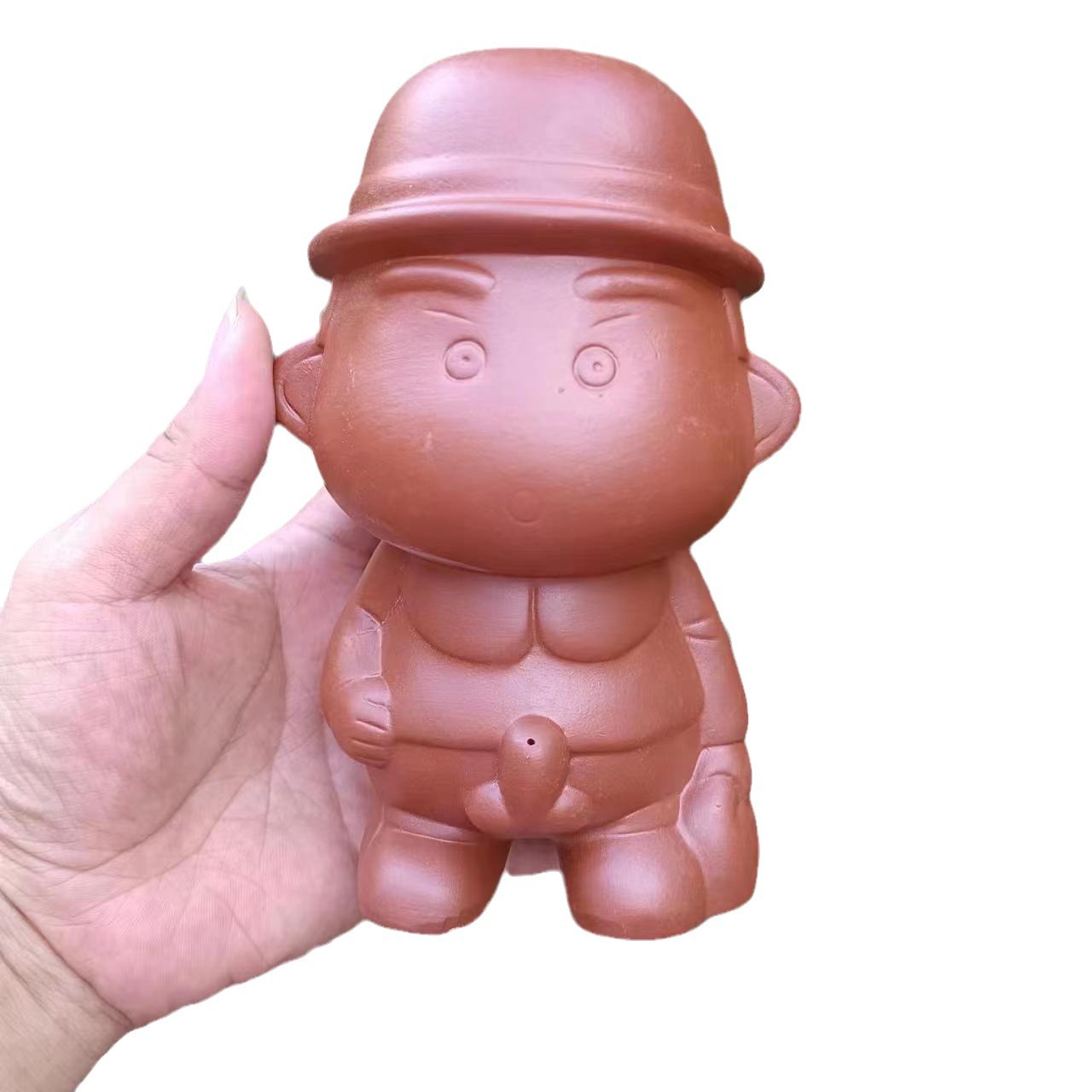 Purple sand tea pet decoration urine little monk water spray children urine doll wholesale tea ceremony parts wholesale gifts