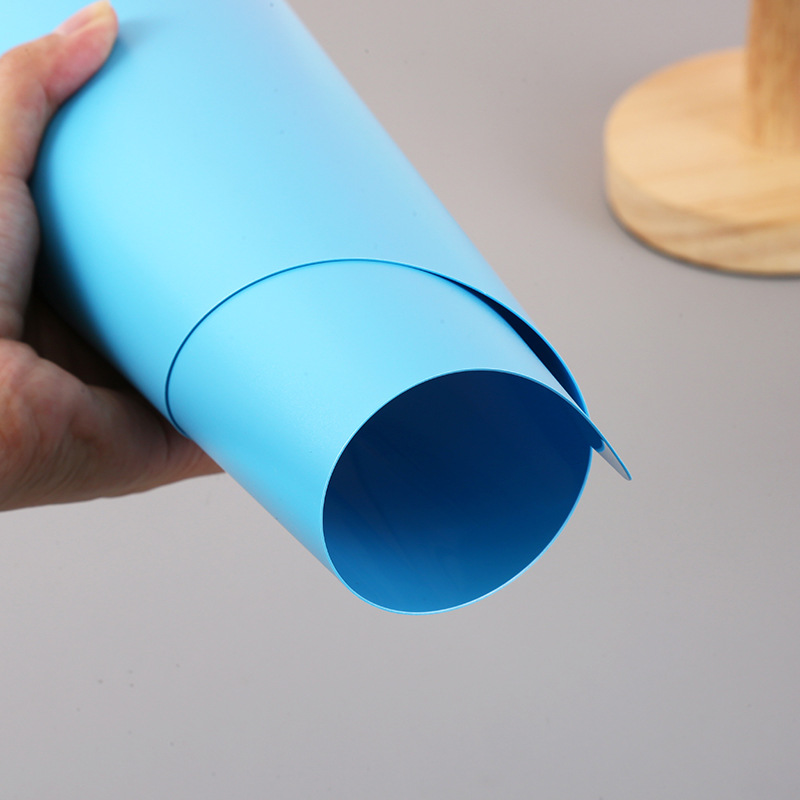 Student Exam Paper Writing Pad Writing Test Blue Pp Material Pad Frosted Smooth Double-Sided Pad