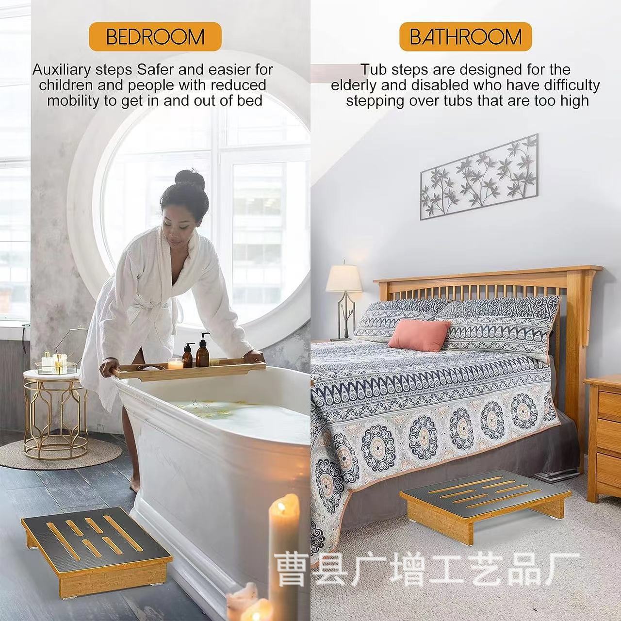 Wooden pedal toilet stool office footstool footstool solid wood sofa footstool wooden footrest pedal