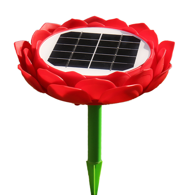 New Lotus Machine Solar Player Outdoor Outdoor Solar Player Outdoor Card Rechargeable Song Player