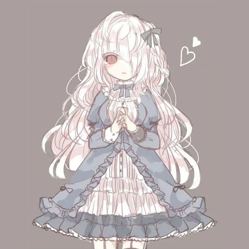 Genuine High-end Custom lolita Dress Coronation Dress Dress Dress Daily Women's Long jk Spring and Autumn Lori