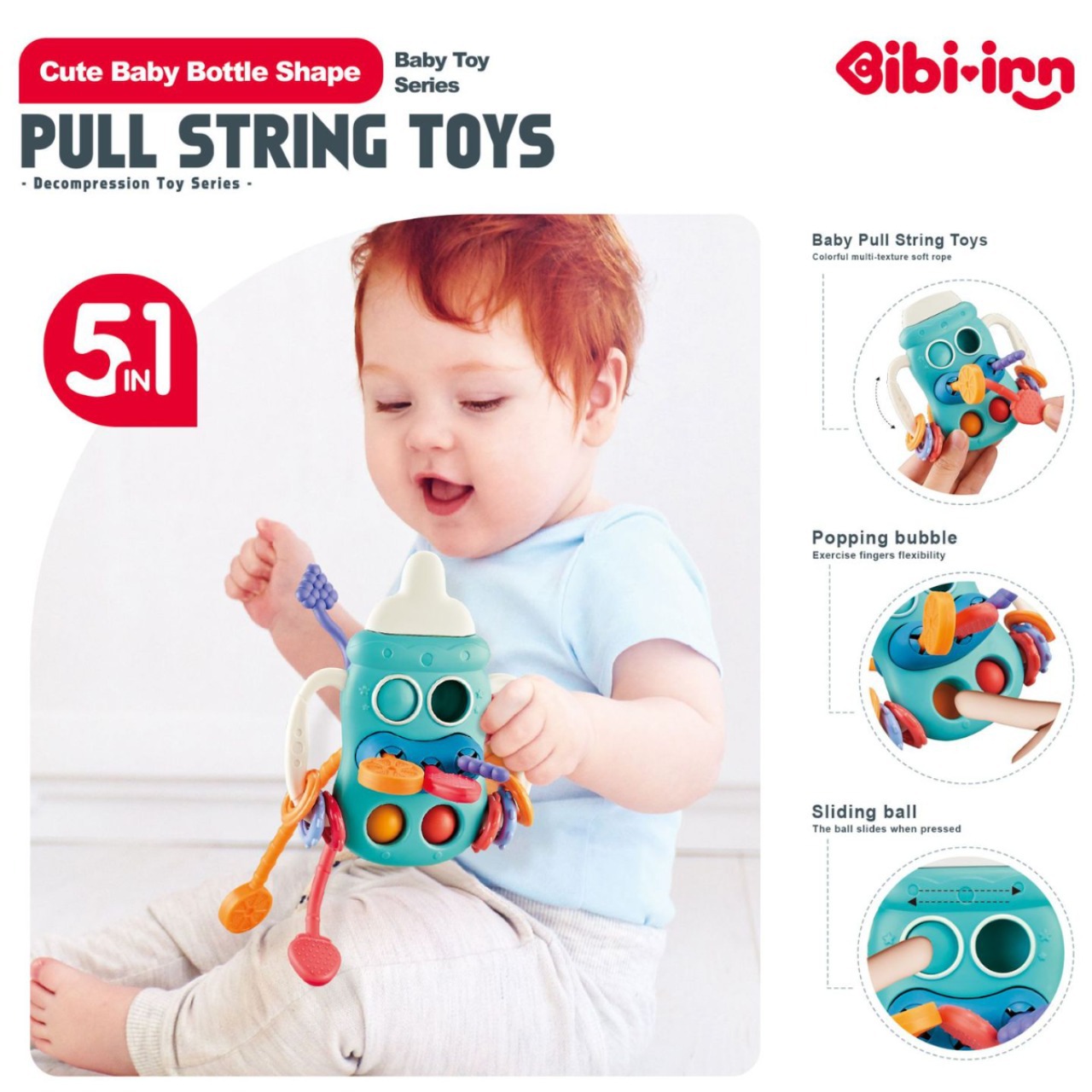 Cross-border New Baby Snake Baby Finger Snake Snake Toy for Early Childhood Training