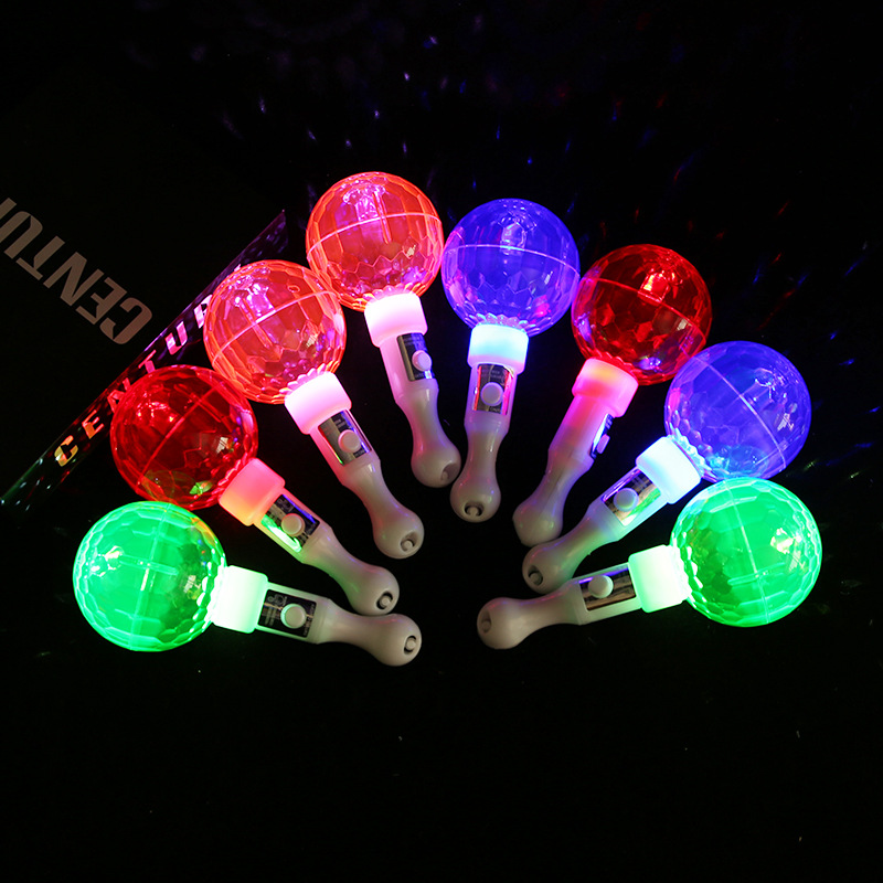 New Concert light stick support stick KTV atmosphere cheer flash stick graduation party luminous ball stick