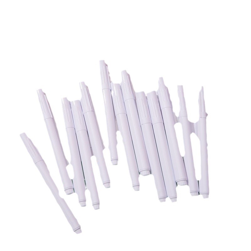 White liquid chalk LED light board pen water-based dust-free blackboard pen glass ceramic leather erasable pen marker pen