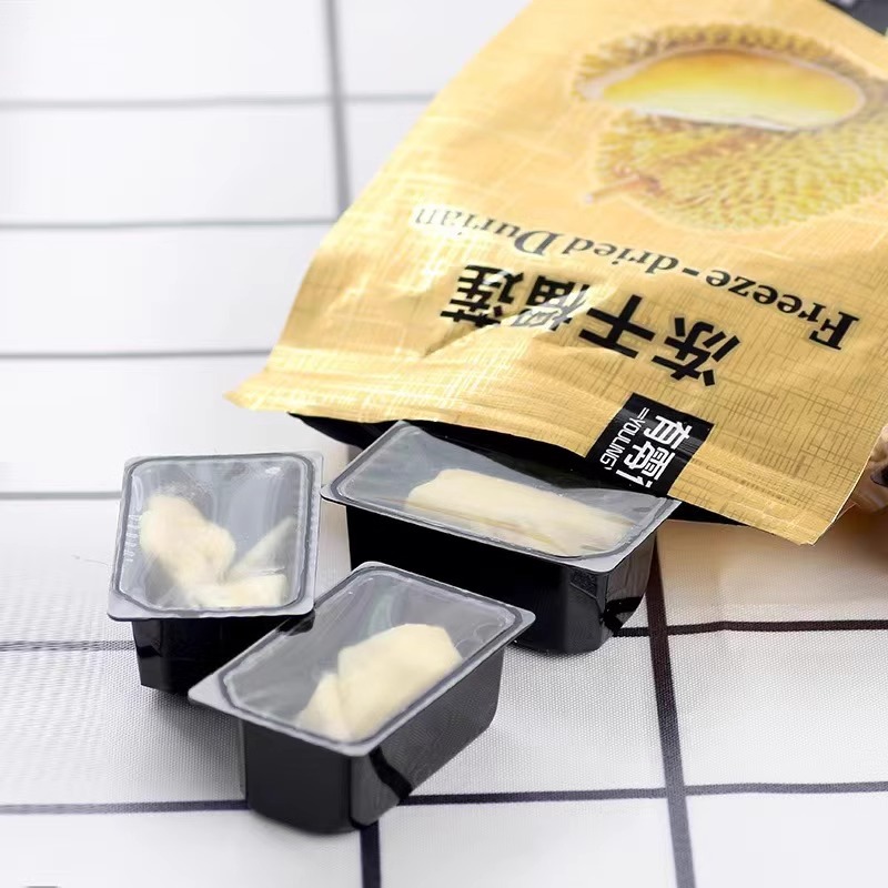 There are zero food factory freeze-dried durian 58g Thailand durian mixed freeze-dried nutrition and health snacks wholesale