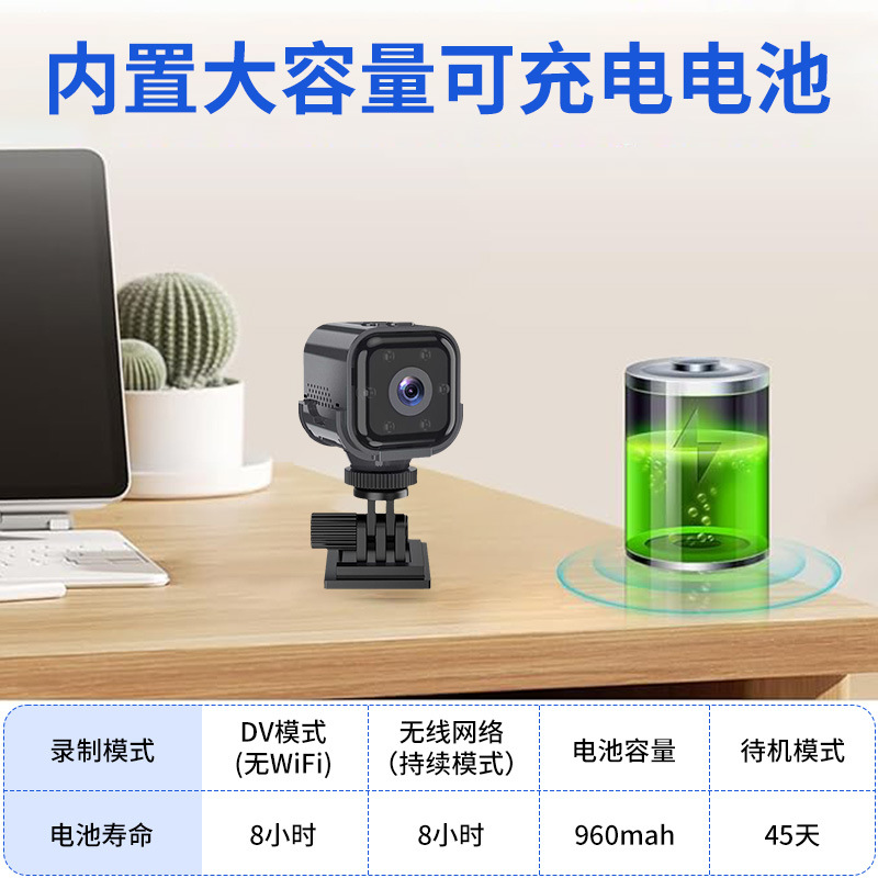 As03 Cross-Border Camera Wifi High-Definition Camera Home Security Surveillance Camera Baby Care Camera