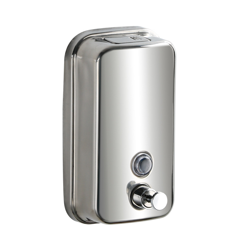 304 stainless steel soap dispenser wall-mounted bathroom kitchen soap box hotel restaurant hand sanitizer bottle