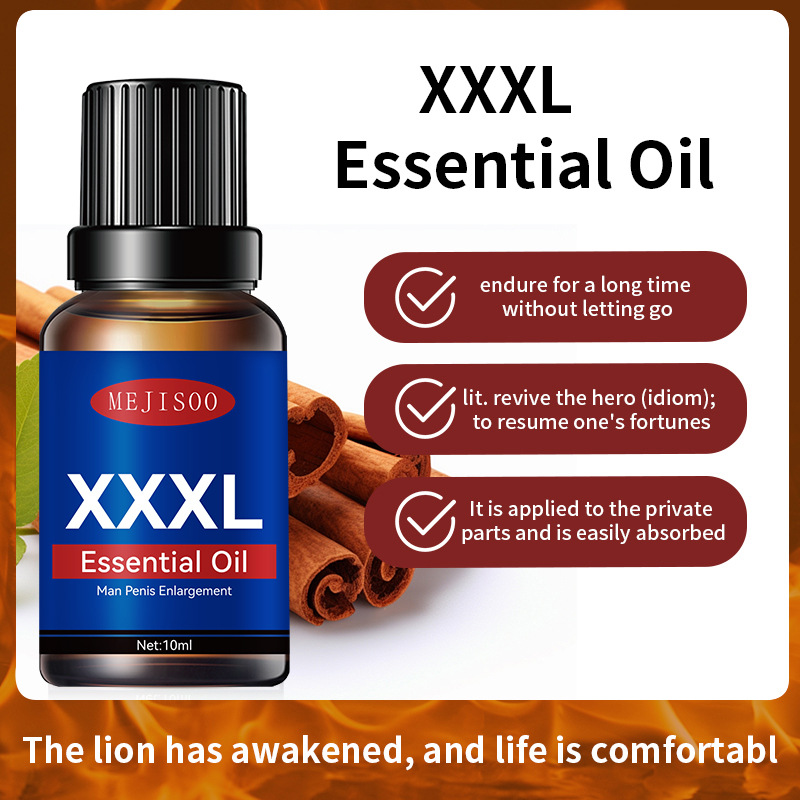 Man Penis Essential Oil Men's Spa Massage Plant Essential Oil Cross-Border Foreign Trade Spot Wholesale