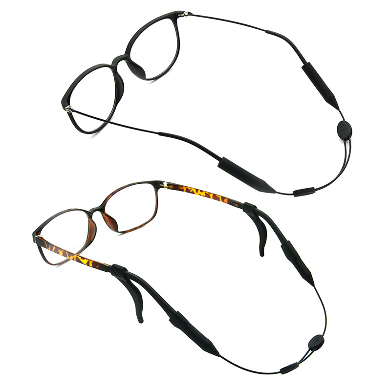 Sports glasses rope retractable adjustable glasses rope basketball running anti-drop fixed non-slip rope factory direct supply