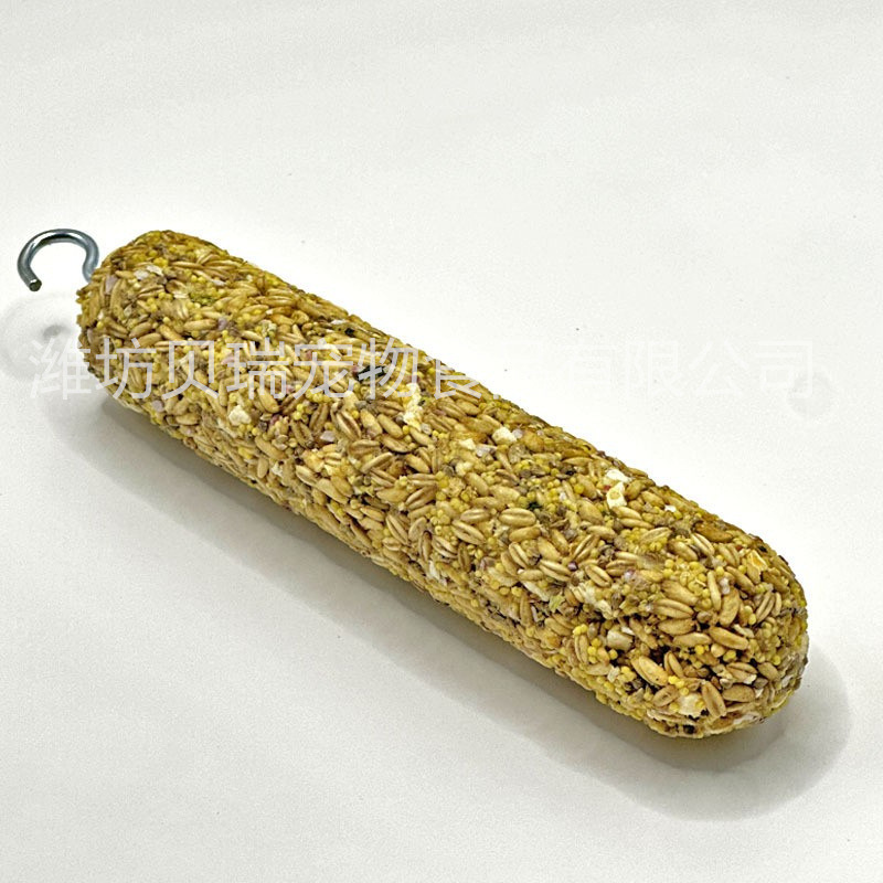 Parrot Snack Stick Tiger Skin Peony Teething Cereal Stick Bird Food Feed Training Reward Snack Chewing